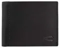 camel active Niagara Herren Geldbörse Klein Querformat RFID Leder Klein Schwarz