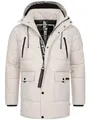 Indicode Herren INWess Steppjacke mit Kapuze | Herrenjacke Winterjacke Freizeitjacke Männer Kit, L