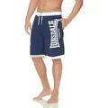 Lonsdale Boardshorts CLENNELL Badeshorts, Innenhose aus Mesh blau XL