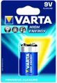 VARTA Batterie HighEnergy 9V (E-Block) (10 Stück) Batterie