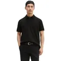 Marc O'Polo Poloshirt mit dezenter Logostickerei schwarz M (48)