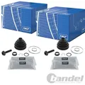 2x SKF ACHSMANSCHETTEN SATZ passend für AUDI 100 80 90 A4 A6 A8 ALLROAD