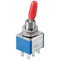 Goobay 10021 KNX-2 Kippschalter Miniatur mit Lötösen 2x EIN-EIN