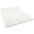 Pergamon Luxus Super Soft Fellteppich Plush Weiss 70x140cm
