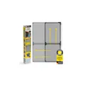 EASYmaxx Moskitonetz Magic Fit 115x270cm anthrazit