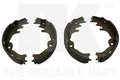 NK 2732526 Bremsbackensatz für MAZDA