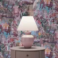 TADESSI Vliestapete Vintage M1-No.1696 | Blau | Braun | Orientalisch | Tiere