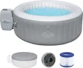 Bestway LAY-Z-SPA St. Lucia AirJet™ Whirlpool 170 x 66 cm rund Silbergrau
