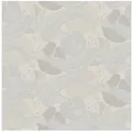 Profhome Vliestapete 378596-GU Asia Tapete China Tapete schimmernd silber weiß grau 5,33 m2, glatt, glänzend, (1 Rolle, 5,33 qm), Vliestapete silberfarben silberfarben 0.53 m x 10.05 m