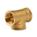 Messing Gewinde-Fitting T-Stück 1 1/2"IG - 1 1/2"IG - 1 1/2"IG (DN 40) - schwere