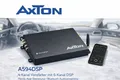AXTON A594DSP 4-Kanal Verstärker mit 6-Kanal DSP, Handy App-Steuerung, Bluetooth
