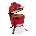 Kamado Grill Keramikgrill Holzkohlegrill Smoker Kugelgrill Grill-Ei Kohlegrill