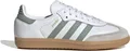 Adidas Samba OG J In White Green For Youth – 5 UK - 38 EU - 5.5 US / White Green