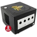 Nintendo Gamecube Konsole als Ersatz - ohne Kabel in Schwarz - Metroid Prime Look (B-Ware)