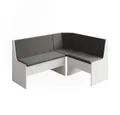 Vicco Sitzbank Ramon, Weiß, 150 x 51 cm mit Stauraum (1-St)