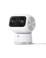 eufy Security Indoor Cam S350, Dual Kameras, 4K, Überwachungskamera innen mit 8× Zoom und 360° PTZ, K.I, Dual-Band Wi-Fi 6, Sicherheitskamera innen, Videoüberwachung