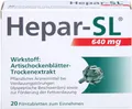 Hepar-SL 640 mg Filmtabletten bei Verdauungsstörungen, 20 St. Tabletten
