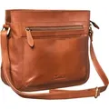 Benthill Handtasche Damen Leder - Schultertasche mit Reißverschluss - Vintage Ledertasche / Umhängetasche - Shopper Schulterbeutel - Echtleder Be... - Braun