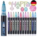 Glitzerstifte Magische Stifte, Ostergeschenke Kinder, Geschenke für Mädchen, 12