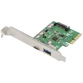 Digitus DS-30225 2 Port USB 3.1 Gen 2 Controllerkarte USB-A, USB-C PCIe