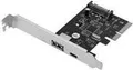 DIGITUS DS-30225 - USB-Adapter - PCIe 3.0 Low-Profile - USB-C 3.1 x 1 + USB 3.1 Gen 2 x 1