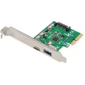 DIGITUS 1x USB-C 3.1, 1x USB-A 3.1, PCIe 3.0 x4