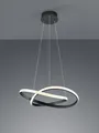 Reality Course LED Pendelleuchte  27W ⌀60cm dimmbar Schwarz Matt warmweiss