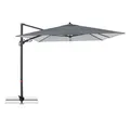 Doppler Pendelschirm myZone AX 320 cm x 240 cm Blockstreifen Blau-Grau 8-teilig