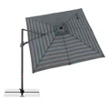 DOPPLER Pendelschirm "MyZone ", 240 x 320 cm, rechteckig, Sonnenschutzfaktor: 50 - grau