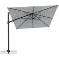 Doppler Pendelschirm, Anthrazit, Grau, Metall, Textil, 320x240 cm, 360° drehbar, höhenverstellbar, stabile Strebegelenke, UV-beständig, wetterbeständig, Sonnen- & Sichtschutz, Sonnenschirme, Ampelschirme