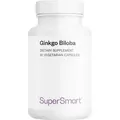 SuperSmart Ginkgo Biloba Dietary Supplement - 90 Vegi-Kaps