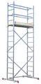 KRAUSE Arbeitsgerüst CORDA, Montagegerüst mit rutschsicherer Belagbühne 1,50 x 0,56 m