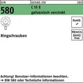 Ringschraube DIN 580 M36 C 15 E galv.verz. 1 Stück