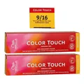 Wella Color Touch Rich Naturals 2 x 60 ml 9/16 lichtblond asch violett Set