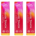 Wella Color Touch Tönungscreme Haarfarbe, (3er Pack) je 60ml
