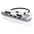 Satechi Aluminum Type-C Clamp Hub Pro - Hub - 3 x SuperSpeed USB 3.0 + 1 x USB-C