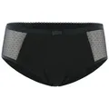 DIM Funktionsunterhose DIM Protect Period Panty mit Mesheinsatz, stark, Bio Baumwolle schwarz 34-36