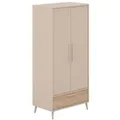 Paidi Kleiderschrank Eefje 95 x 204 cm Dekor Cashmere-Beige