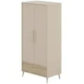 PAIDI Kleiderschrank  Eefje , beige , Maße (cm): B: 94,8 H: 203,5 T: 57.1