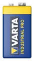 VARTA Batterie, (9 V), Block 6 AM6 Industrial Pro 9V 6LR61 6AM6 AL-MN 550 mAh 17,5 x 48,5