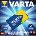 2x Varta 9V Block Batterie für Rauchmelder etc. 9 Volt +NEU+ MHD 2029 +