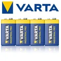 4x Varta 9V Rauchmelder Feuermelder Batterien 4 Stück 9 Volt Block + MHD 2029