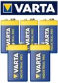 5 x Varta 9V Block für Rauchmelder 6LR61 Alkaline Batterien 4022  NEU aus 2025