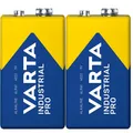 2er-Pack Varta 9V-Block 4022 Pro Industrial Alkaline E-Block 6LR61 Batterie lose