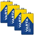 4er-Pack Varta 9V-Block 4022 Pro Industrial Alkaline E-Block 6LR61 Batterie lose