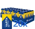 20x Varta 9V Block Batterie 6LR61 550mAh E-Block Alkaline Industrial 20 Stück