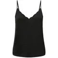 ONLY Shirttop Trendige Sommer-Essentials mit texturierter Oberfläche ONLDEBBIE SINGLET NOOS WVN schwarz XS (34)