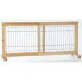 Trixie Absperrgitter T3944, braun, 108 x 31 x 50 cm