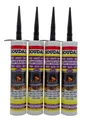 4 x Soudal Dichtstoff Kamin Ofen Abdichtungspaste hitzebeständig +1500°C - 1,2 L