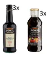 Testpaket Ponti Glassa Glasuren - Ponti Aceto Balsamico Essig 6 Stück